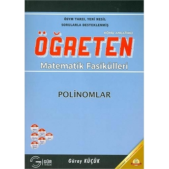 ​​Kelepirgür Yayınları Öğreten Matematik Fasikülleri Polinomlar Güray Küçük