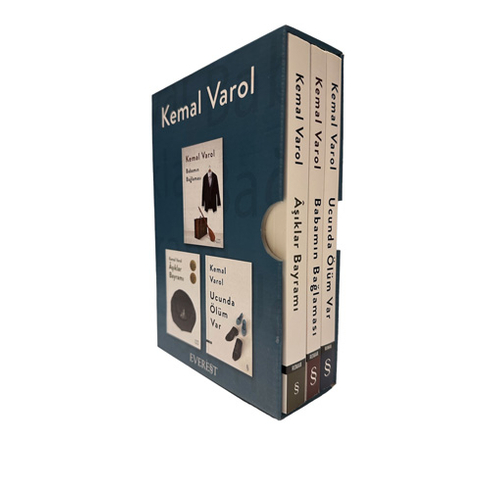 Kemal Varol Kutulu Set - 3 Kitap Takım Kemal Varol