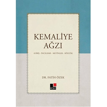 Kemaliye Ağzı Fatih Özek