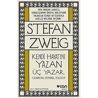 Kendi Hayatını Yazan Üç Yazar Stefan Zweig