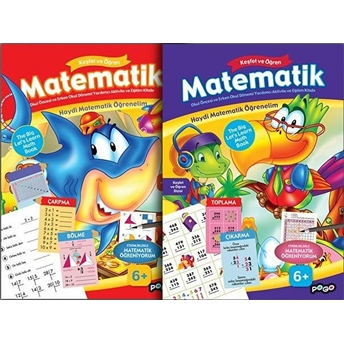 Keşfet Ve Öğren Matematik Seti (2 Kitap Takım)