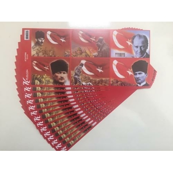 Keskin Color Atatürk Sticker 6 Lı