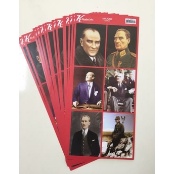 Keskin Color Atatürk Sticker 6 Lı