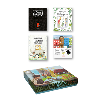 Ketebe Çocuk Kutulu Set 3 (4 Kitap Takım) Kolektif