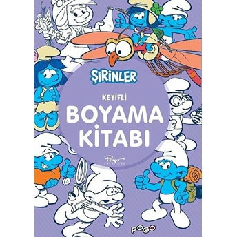 Keyifli Boyama Kitabı - Şirinler Kolektif