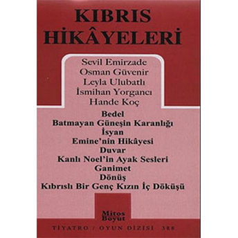 Kıbrıs Hikayeleri Sevil Emirzade