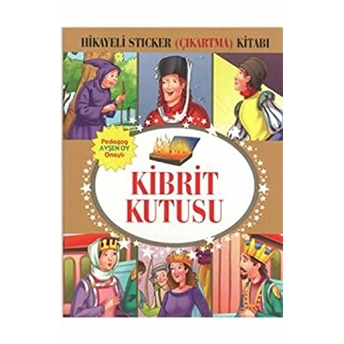 Kibrit Kutusu Hikayeli Sticker Çıkartma Kitabı Kolektif