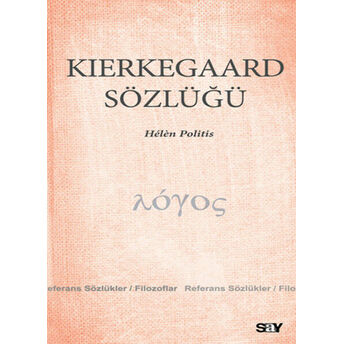 Kierkegaard Sözlüğü Helen Politis