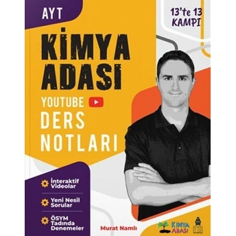 Kimya Adası Ayt Kimya Youtube Ders Notları Murat Namlı