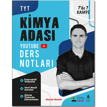 Kimya Adası Tyt Kimya Adası 7 De 7 Kampı Youtube Ders Notları Murat Namlı