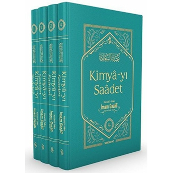 Kimya-Yı Saadet Seti - Turkuaz Kutulu (4 Kitap Takım) Imam Gazali