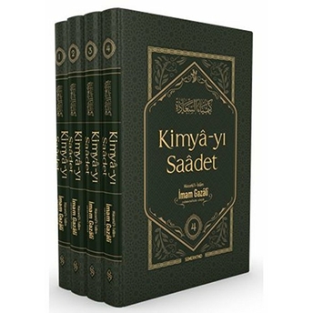 Kimya-Yı Saadet Seti - Yeşil Kutulu (4 Kitap Takım) Imam-I Gazali