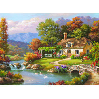 Kır Evi (Puzzle 1000) 3091