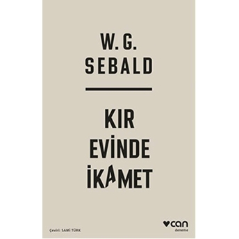 Kır Evinde Ikamet W. G. Sebald