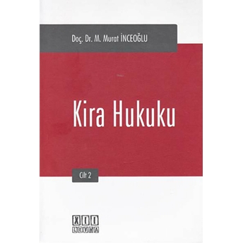 Kira Hukuku 2. Cilt Ciltli M. Murat Inceoğlu