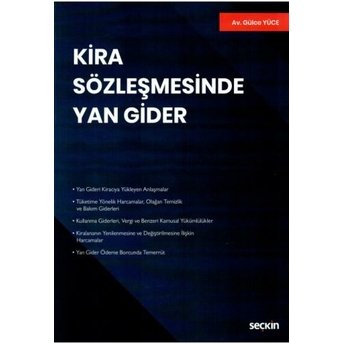 Kira Sözleşmesinde Yan Gider Gülce Yüce