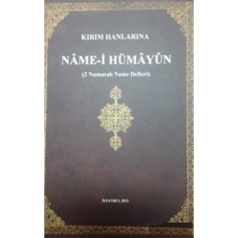 Kırım Hanlarına Name-I Hümayun Ciltli Kolektif