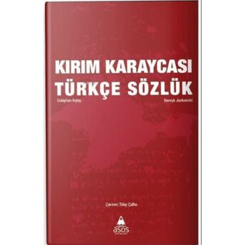 Kırım Karaycası - Türkçe Sözlük Gulayhan Aqtay