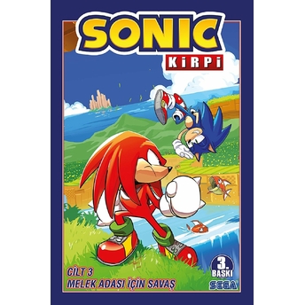 Kirpi Sonic Cilt 3 - Melek Adası Için Savaş (2.Baskı)