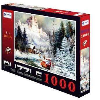 Kış 1000 Parça Puzzle (48X68)