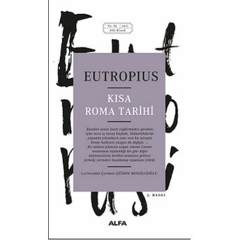 Kısa Roma Tarihi Eutropius