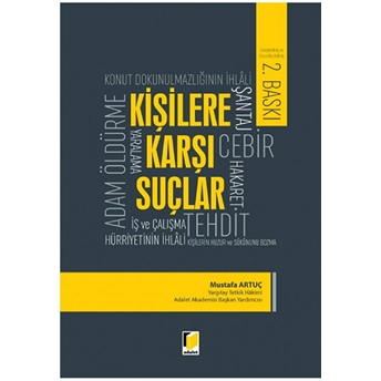 Kişilere Karşı Suçlar Ciltli Mustafa Artuç