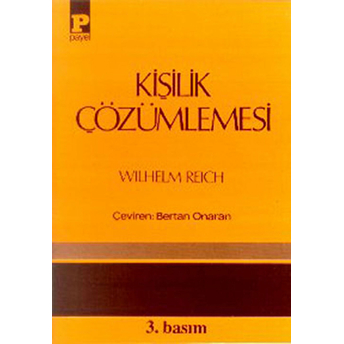 Kişilik Çözümlemesi Wilhelm Reich