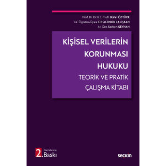 Kişisel Verilerin Korunması Hukuku Elif Altınok Çalışkan