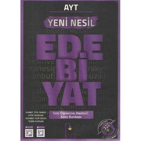 Kişisel Yayınlar Ayt Yeni Nesil Edebiyat Soru Bankası Edebiyat Sokağı Yayınları