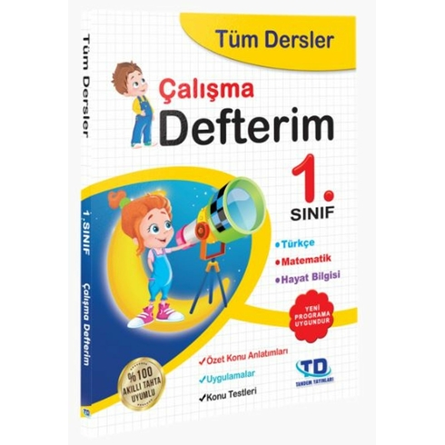 Kitap Depo 1. Sınıf Tüm Dersler Çalışma Defterim