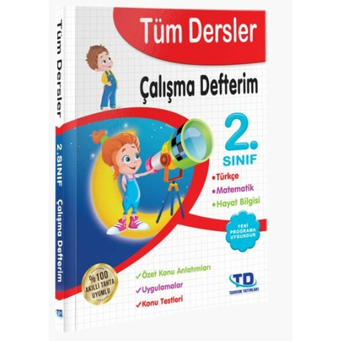 Kitap Depo 2. Sınıf Tüm Dersler Çalışma Defterim