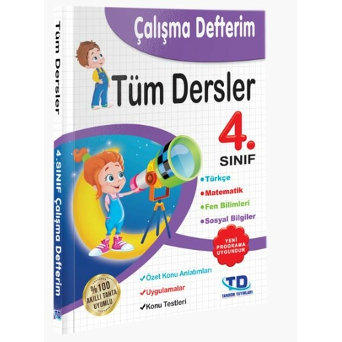 Kitap Depo 4. Sınıf Tüm Dersler Çalışma Defterim