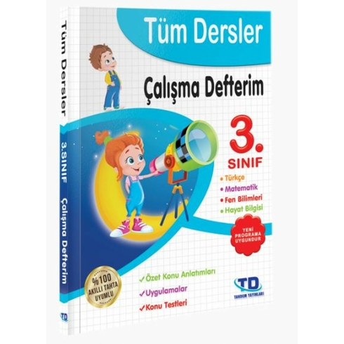 Kitap Depo Yayınları 3. Sınıf Tüm Dersler Çalışma Defterim