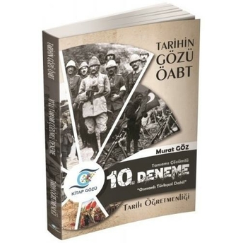 Kitap Gözü Yayınları 2021 Tarihin Gözü Öabt Tamamı Çözümlü 10 Lu Deneme Murat Göz