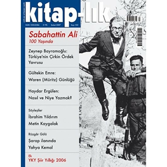 Kitap-Lık Sayı: 102 Aylık Edebiyat Dergisi Kolektif