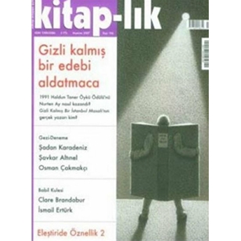 Kitap-Lık Sayı: 106 Aylık Edebiyat Dergisi Kolektif