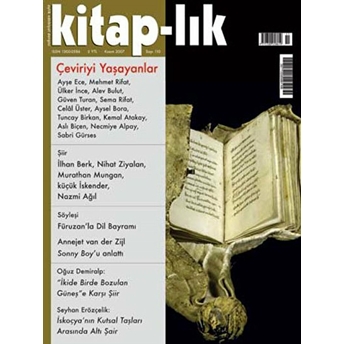 Kitap-Lık Sayı: 110 Aylık Edebiyat Dergisi Kolektif