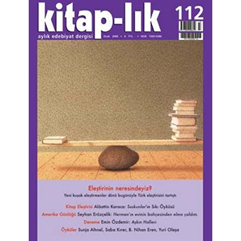 Kitap-Lık Sayı: 112 Aylık Edebiyat Dergisi Kolektif