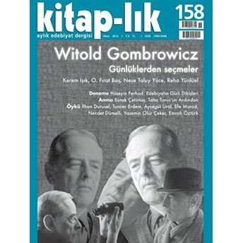 Kitap-Lık Sayı: 158 Aylık Edebiyat Dergisi Kolektif