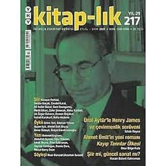 Kitap-Lık Sayı 217 - Iki Aylık Edebiyat Dergisi