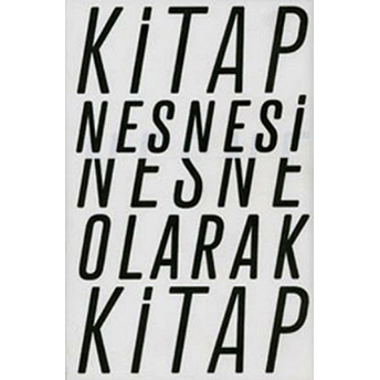 Kitap Nesnesi Nesne Olarak Kitap Akın Nalça