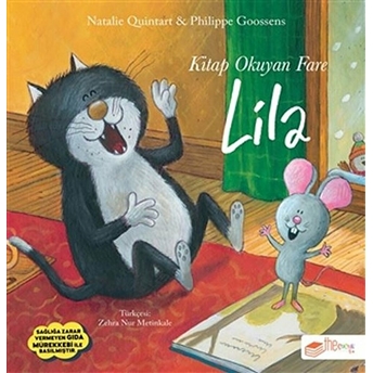 Kitap Okuyan Fare Lila Natalie Quintart