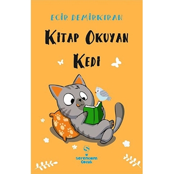 Kitap Okuyan Kedi - Ecir Demirkıran