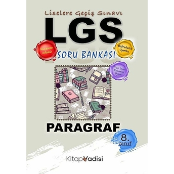 Kitap Vadisi 8. Sınıf Lgs Paragraf Soru Bankası Hüşeyın Toker