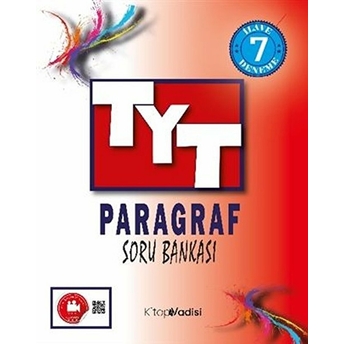 Kitap Vadisi Tyt Paragraf Soru Bankası Kolektıf