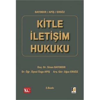 Kitle Iletişim Hukuku Özge Apiş