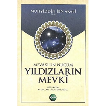 Kitsan Yayınları Yıldızların Mevki - Muhyiddin Ibn Arabi