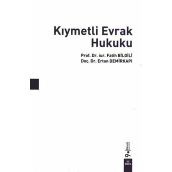 Kıymetli Evrak Hukuku Komisyon