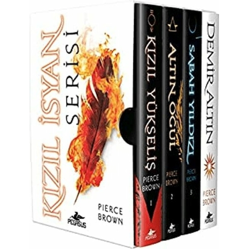 Kızıl Isyan Serisi – Kutulu Özel Set (4 Kitap) - Pierce Brown