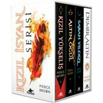 Kızıl Isyan Serisi Kutulu Özel Set (4 Kitap Takım) Pierce Brown